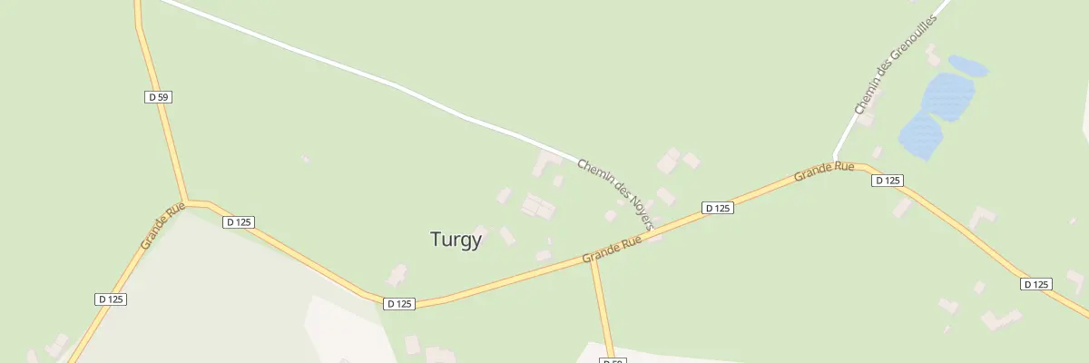 Plan du 1 Chem des Noyers à Turgy
