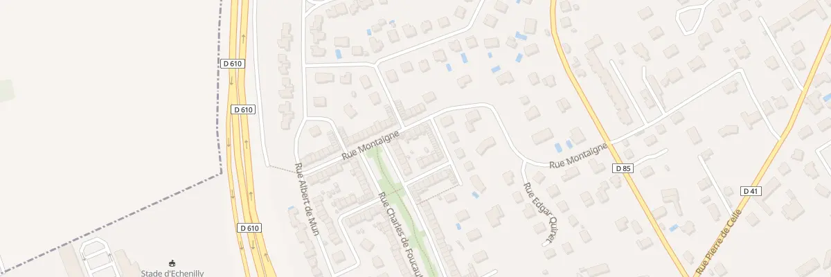 Plan du 13 Rue Montaigne à Saint-André-les-Vergers