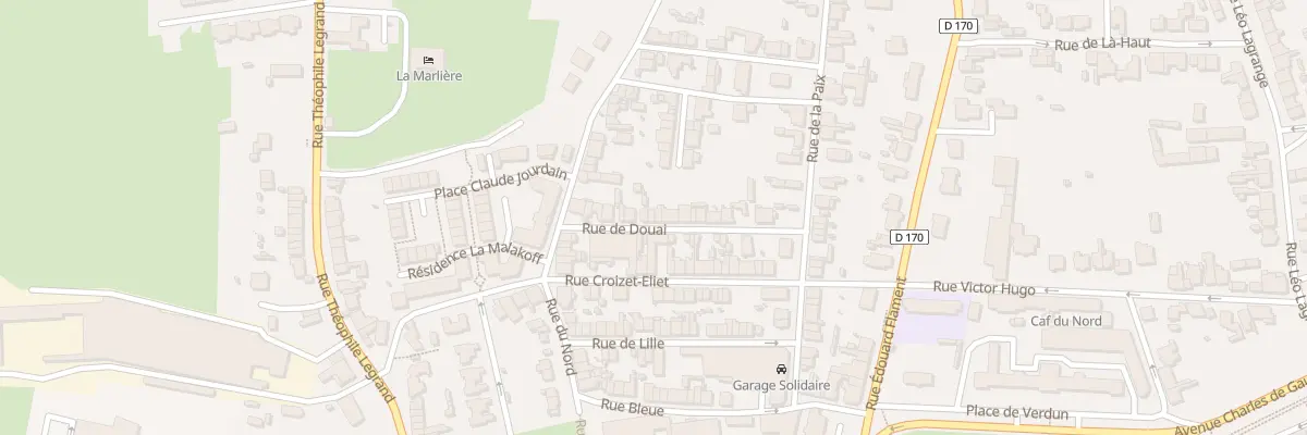 Plan du 15 Rue de Douai à Écuélin