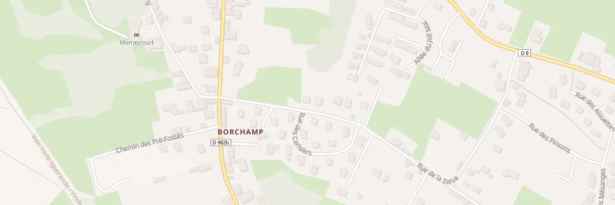 Plan du 1 Rue de la Serve à Marcigny