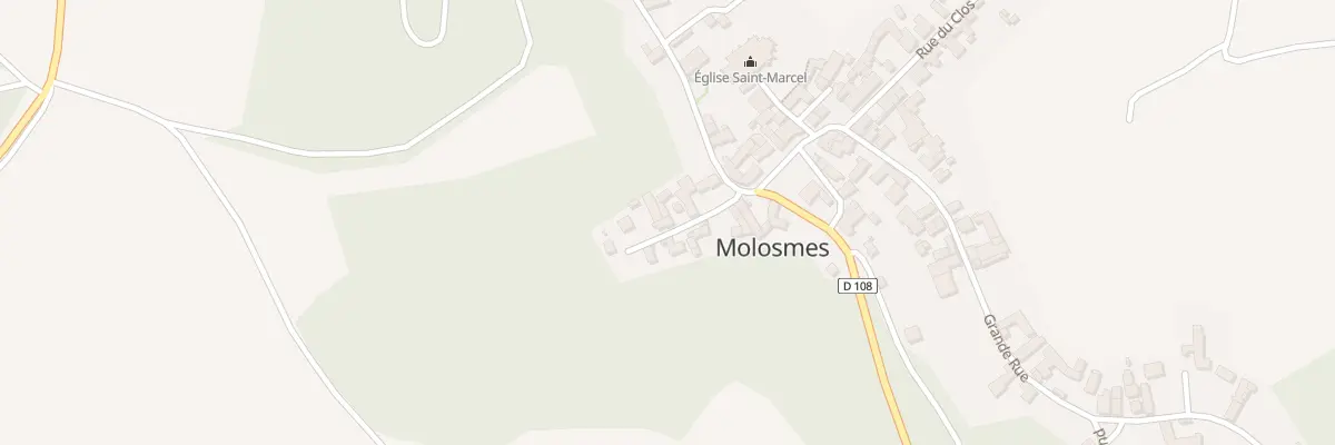 Plan du 7 Rue de la Voûte à Molosmes