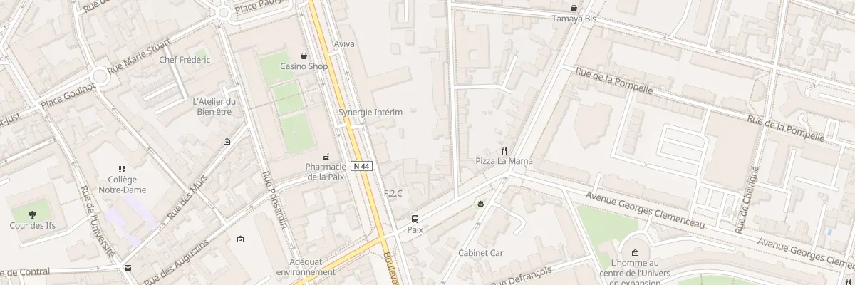 Plan du 72 Rue des Moissons à Reims