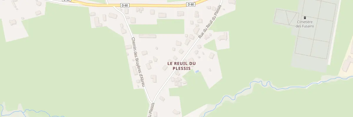 Plan du 16 Rue du Reuil du Plessis à Gueugnon