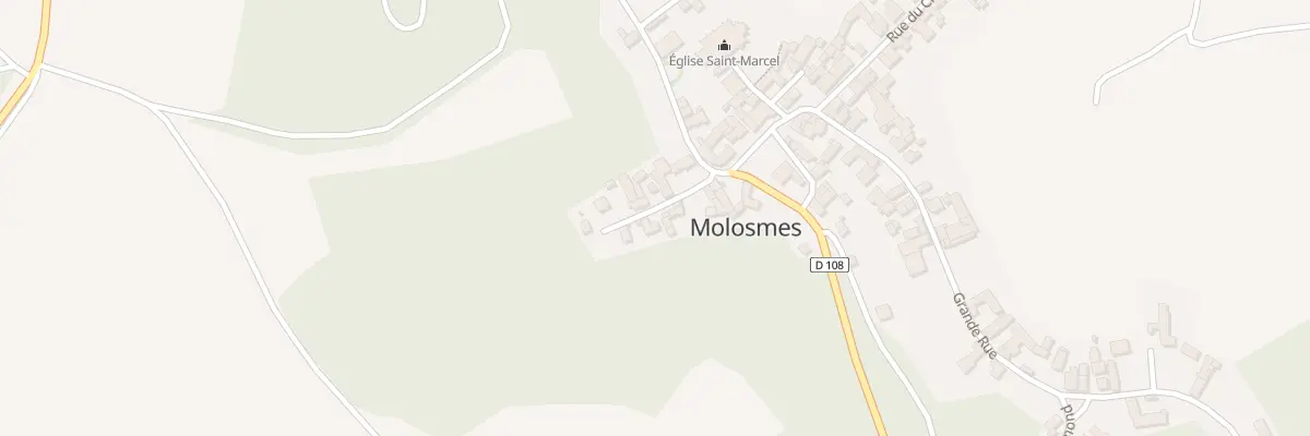 Plan du 8 Rue de la Voûte à Molosmes
