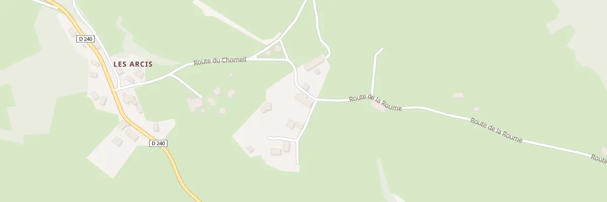 Plan du 5105 Les Arcis à Issarlès