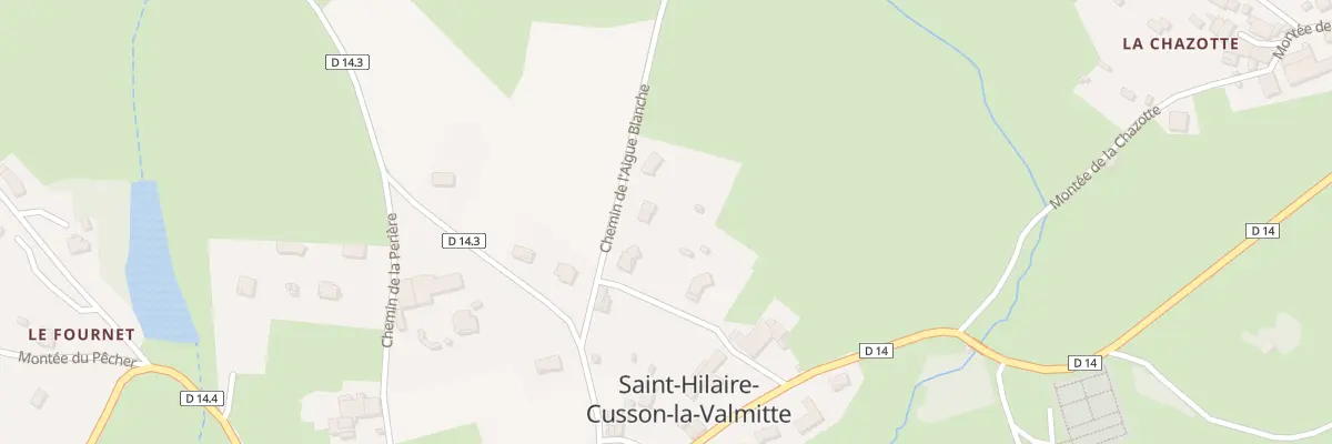 Plan du 110 Che de l’Aigue Blanche à Saint-Hilaire-Cusson-la-Valmitte