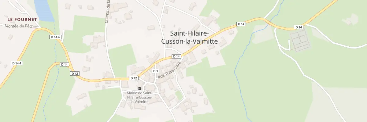 Plan du 5040 Le Bourg à Saint-Hilaire-Cusson-la-Valmitte