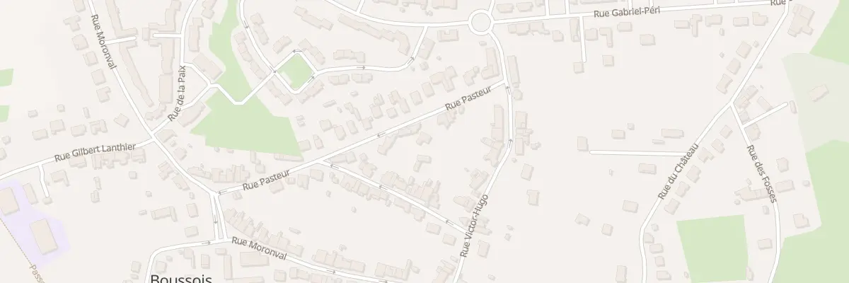 Plan du 16 Rue Pasteur à Boussois