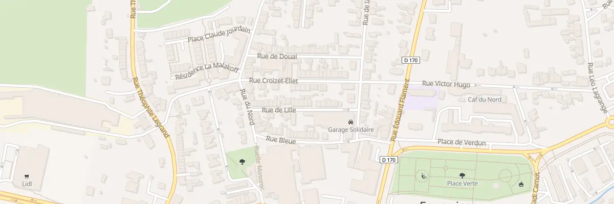 Plan du 27 Rue de Lille à Fourmies