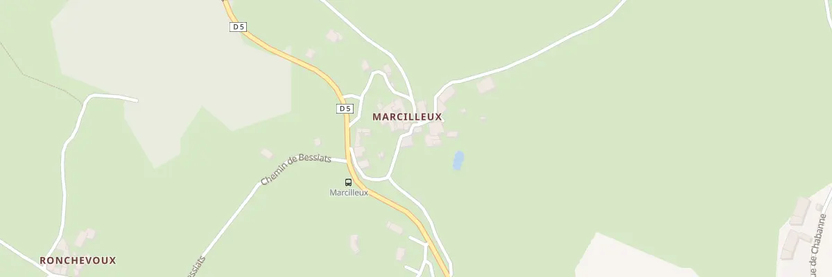 Plan du 120 Che de Marcilleux à Marols