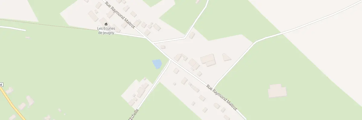 Plan du 21 Rue Raymond Maitrot à Jeugny