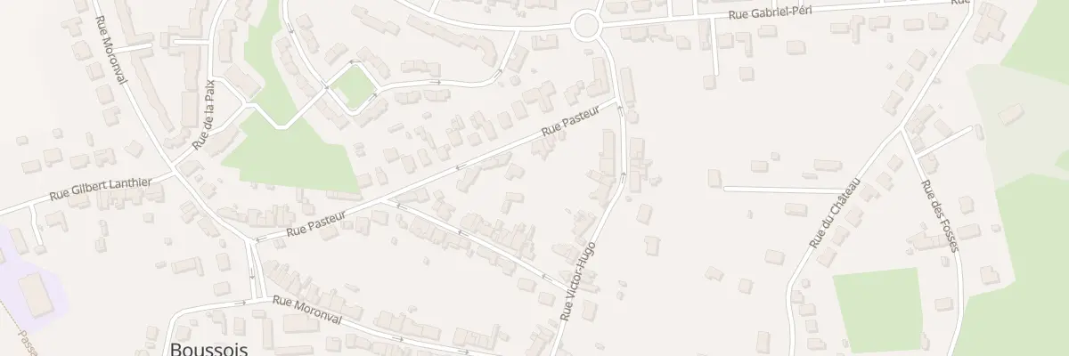Plan du 18 Rue Pasteur à Boussois
