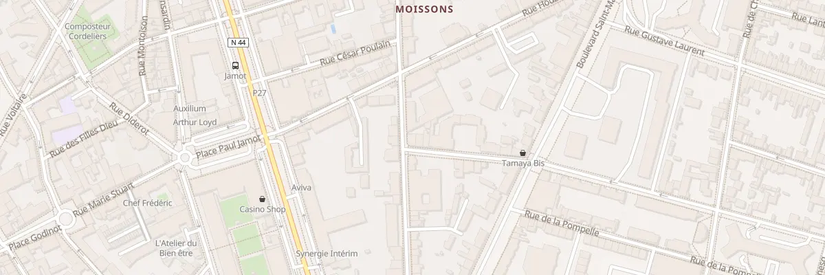 Plan du 47 Rue des Moissons à Reims