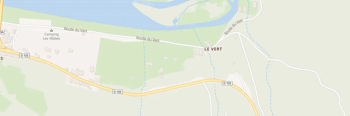 Plan du 22 Rte du Vert à Retournac