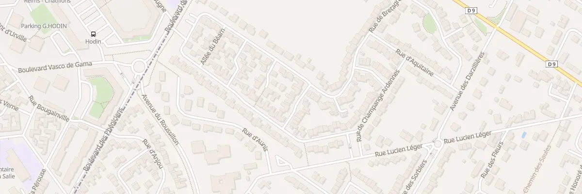 Plan du 6 Rue de l’Ile de France à Cormontreuil