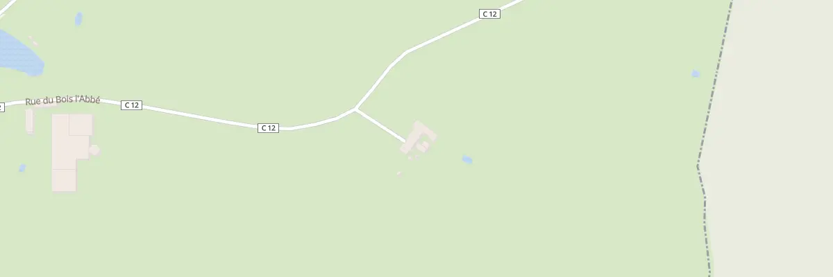 Plan du 40 Rue du Bois l’Abbé à Sains-du-Nord