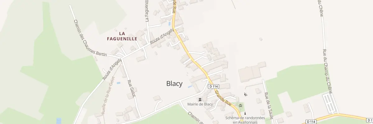 Plan du 31 Gr Grande Rue à Blacy