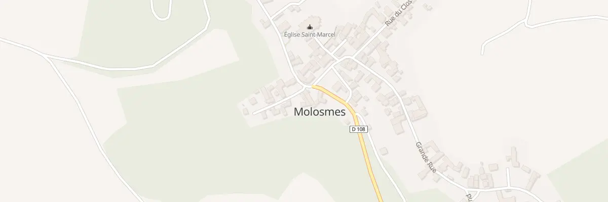 Plan du 4 Rue de la Voûte à Molosmes