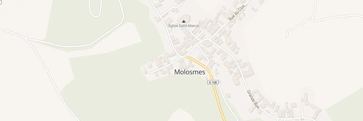 Plan du 2 Rue de la Voûte à Molosmes