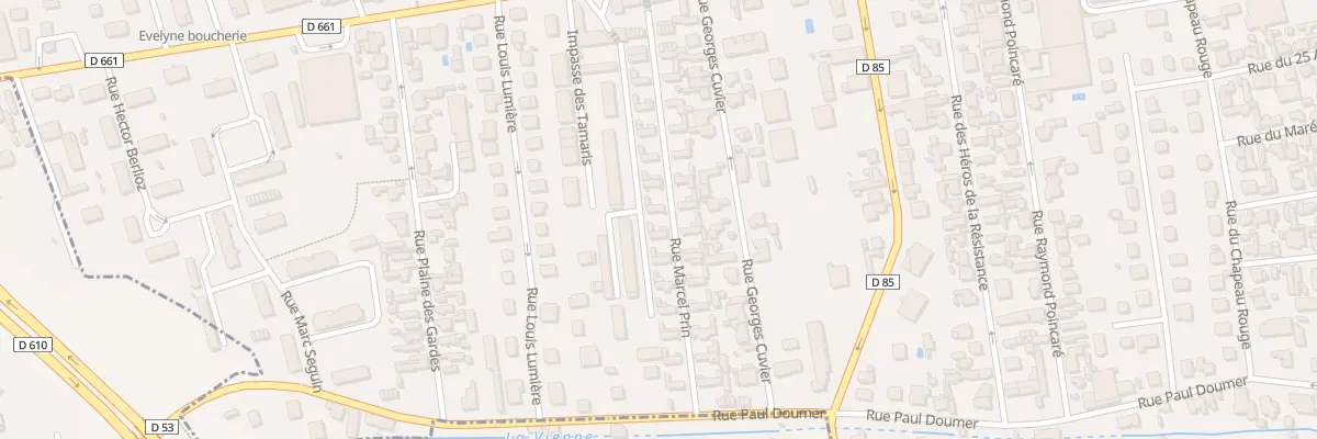 Plan du 18 Rue Marcel Prin à Sainte-Savine
