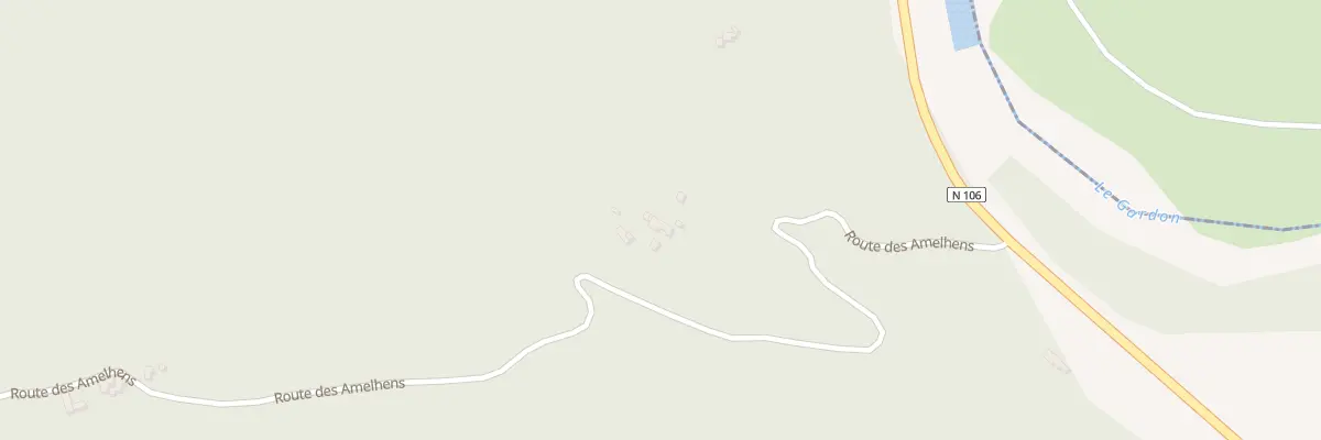 Plan du 5976 Les Argelas de Rouvelong aux Salles-du-Gardon