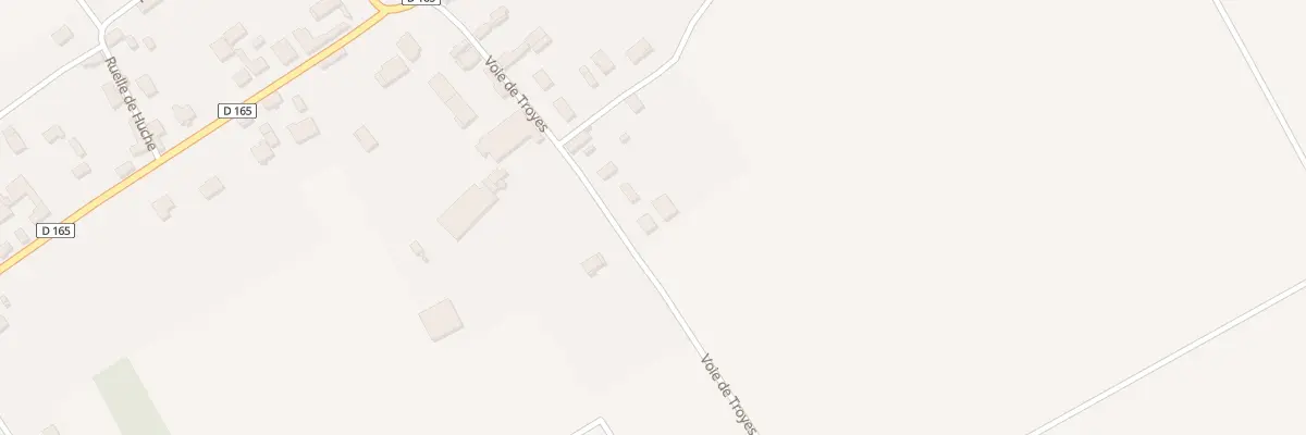Plan du 17 Voie de Troyes à Chapelle-Vallon