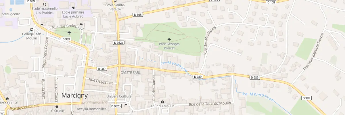 Plan du 47B Rue de la Chenale à Marcigny