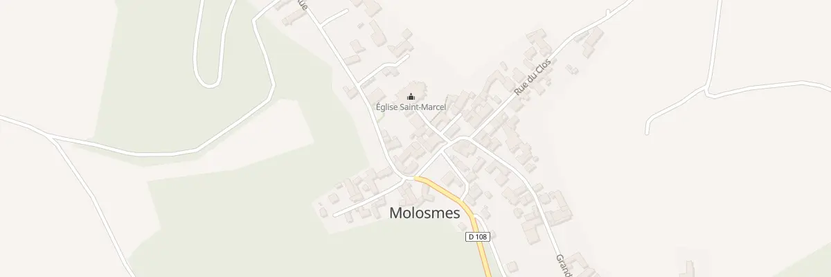 Plan du 47 Gr Grande Rue à Molosmes