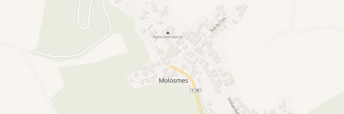 Plan du 49 Gr Grande Rue à Molosmes