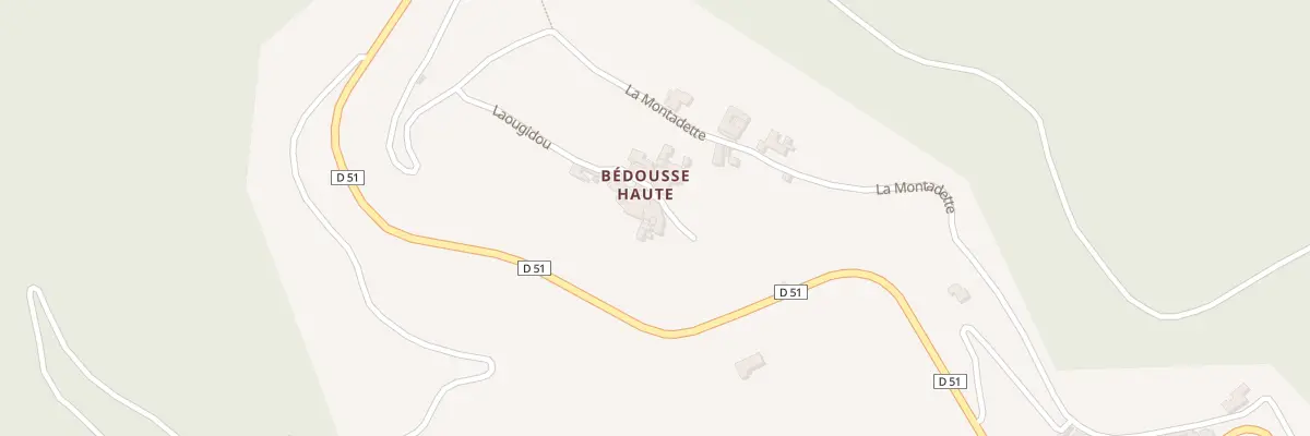 Plan du 5013 Laougidou à Aujac