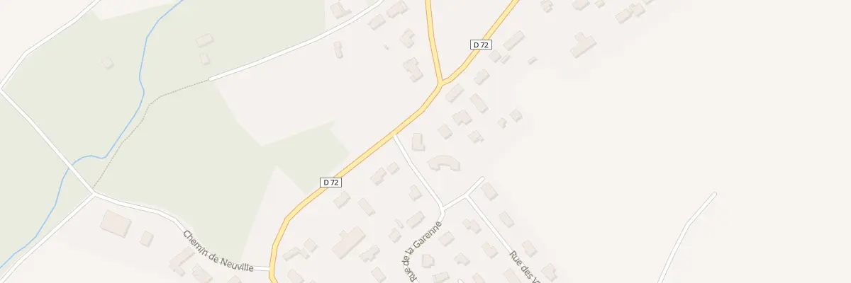 Plan du 3 Rue du Gros Buisson à Saint-Pouange
