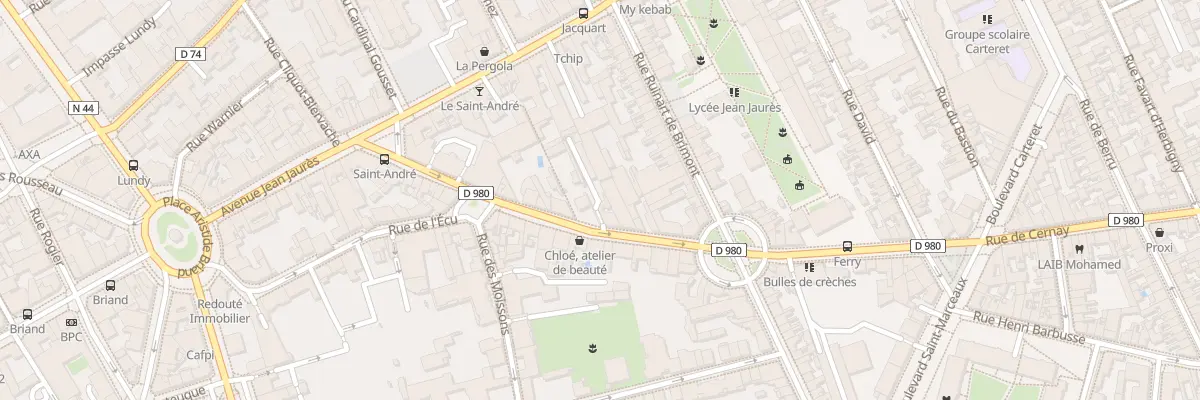 Plan du 29 Rue de Cernay à Reims