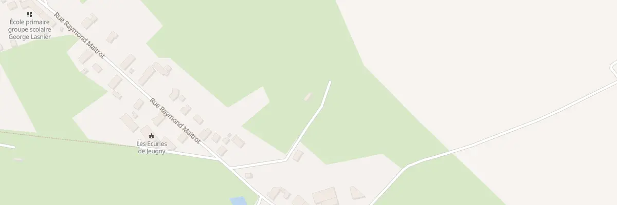 Plan du 3 Che du Mauroy à Jeugny
