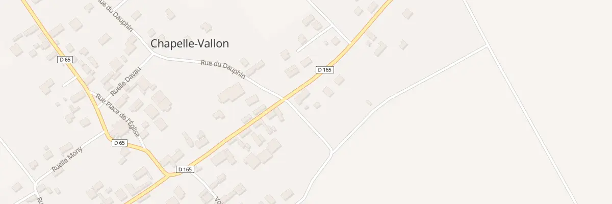 Plan du 14 Rue du Moulin à Chapelle-Vallon