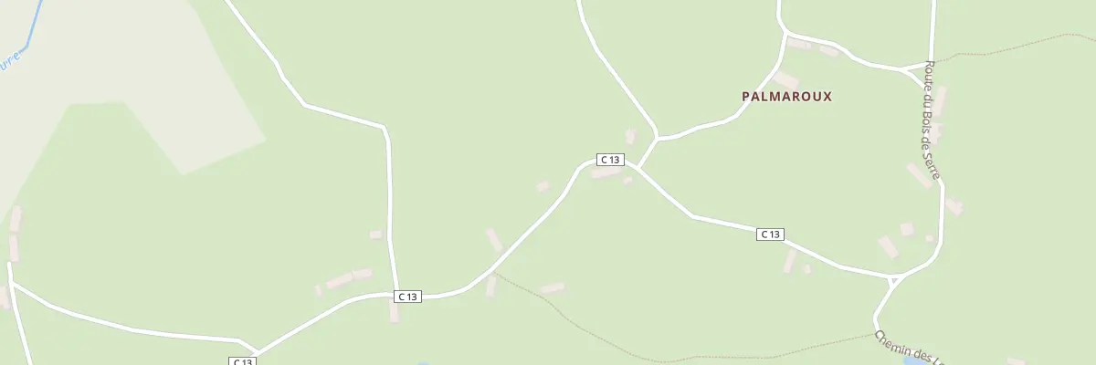 Plan du 17 Rte du Bois de Serre à Montsauche-les-Settons