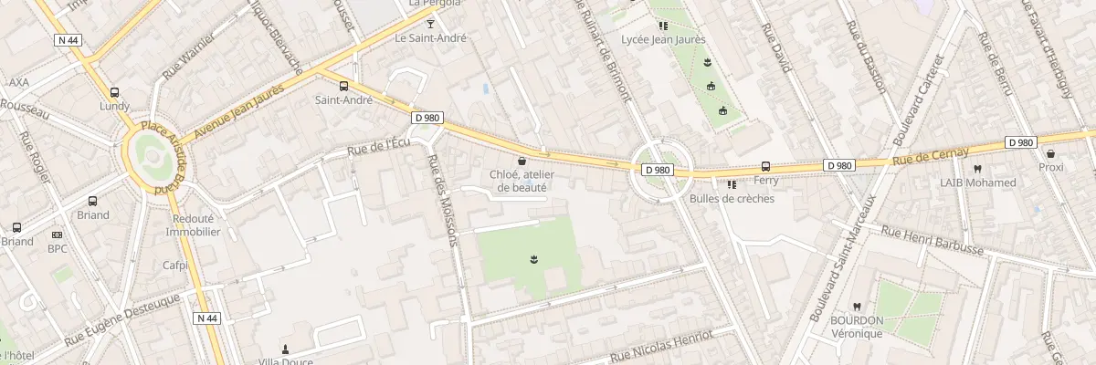 Plan du 32B Rue de Cernay à Reims