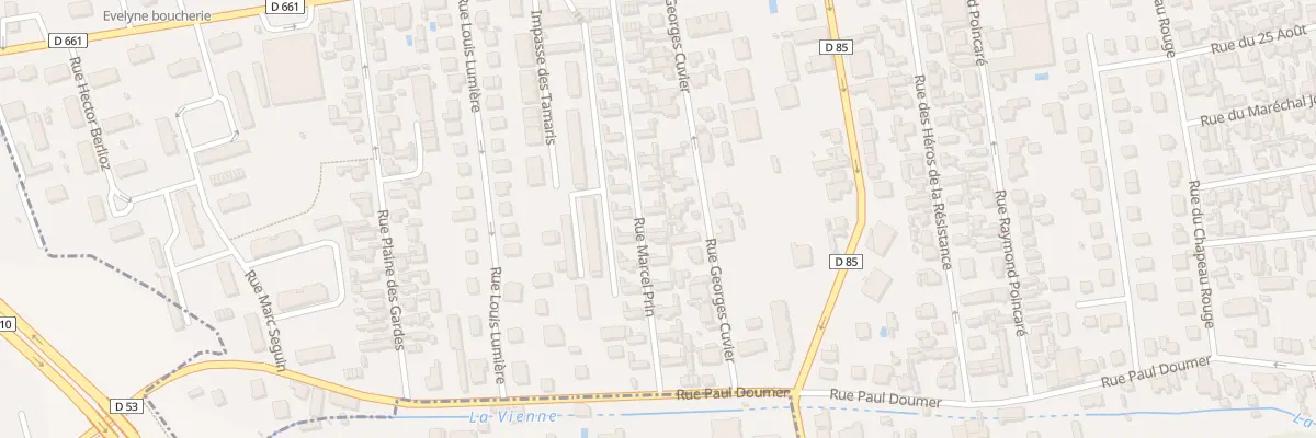Plan du 19 Rue Marcel Prin à Sainte-Savine