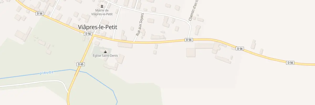 Plan du 30 Le Village à Viâpres-le-Petit