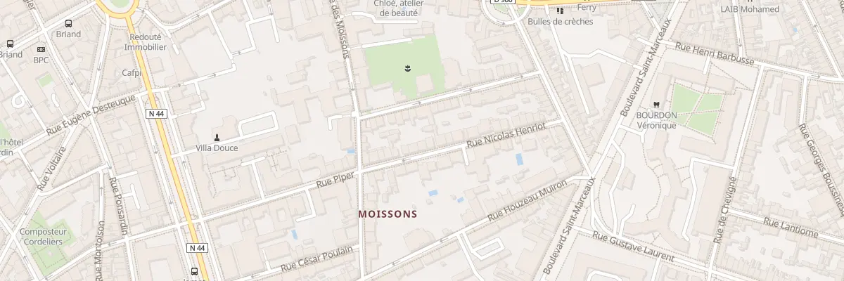 Plan du 15 Rue Nicolas Henriot à Reims
