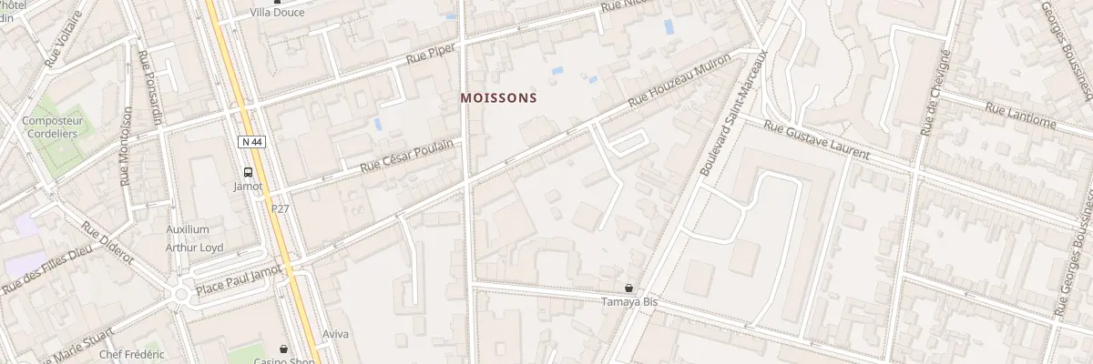 Plan du 18 Rue Houzeau Muiron à Reims
