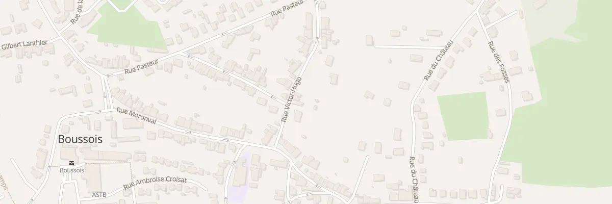 Plan du 82 Rue Victor Hugo à Boussois
