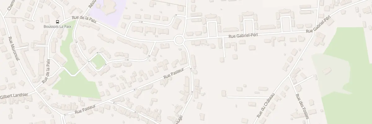 Plan du 235 Rue Victor Hugo à Boussois