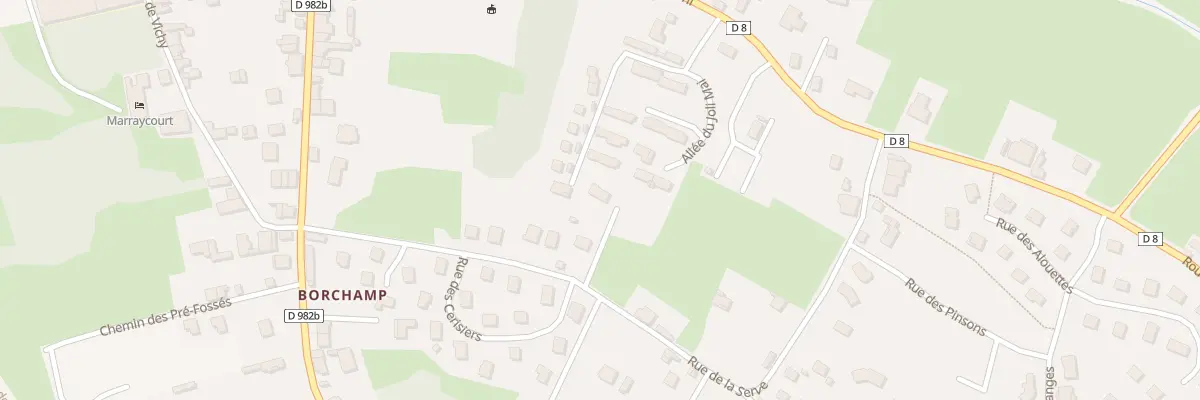 Plan du 11 Rue de la Serve à Marcigny