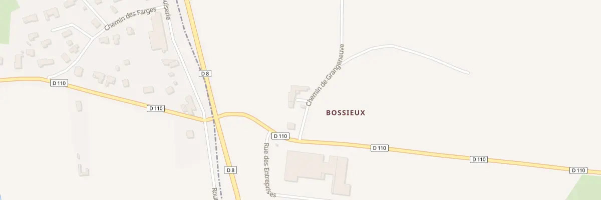 Plan du 5 Che de Grange Neuve à Chalain-d’Uzore