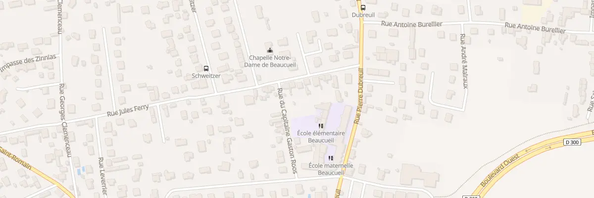 Plan du 105 Rue Jules Ferry à Riorges