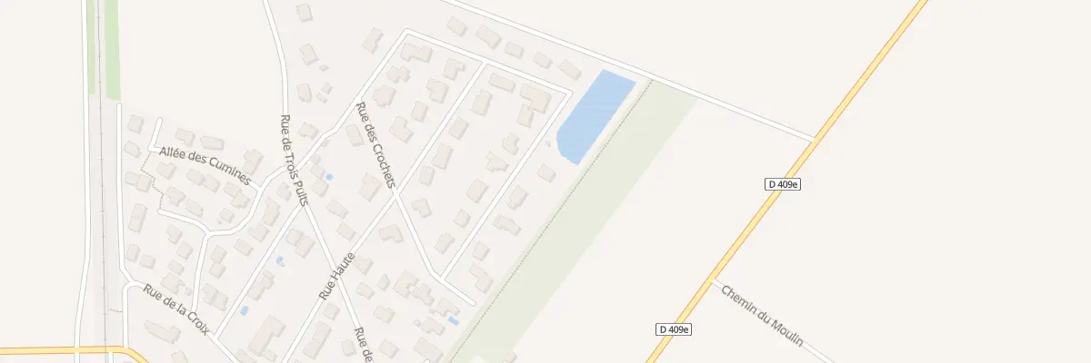 Plan du 18 Rue des Crochets à Montbré