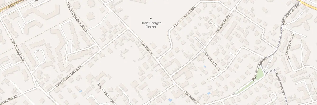 Plan du 1 Rue Vincent d’Indy aux Noës-près-Troyes