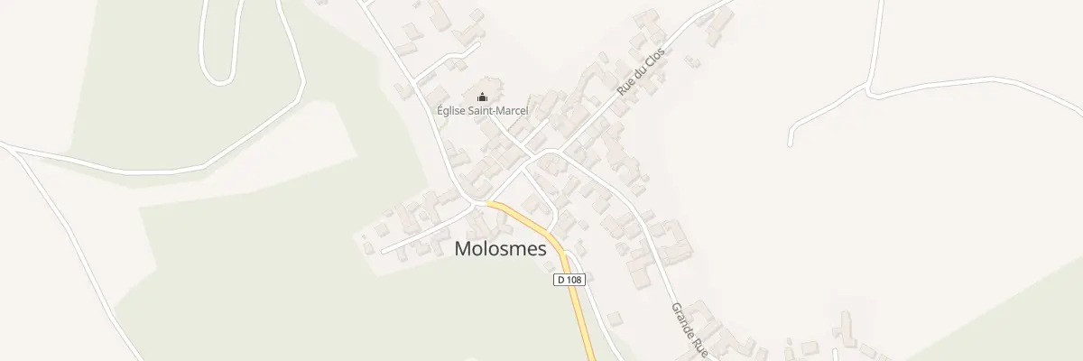 Plan du 146 Le Village à Molosmes