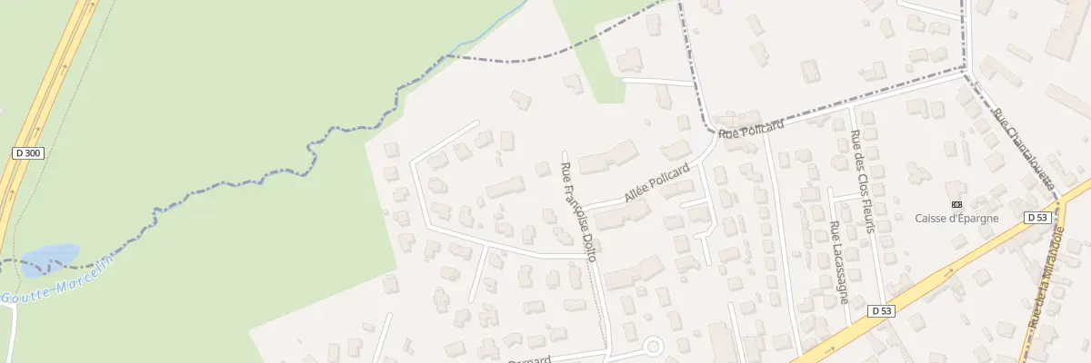 Plan du 291 Rue Françoise Dolto à Villerest