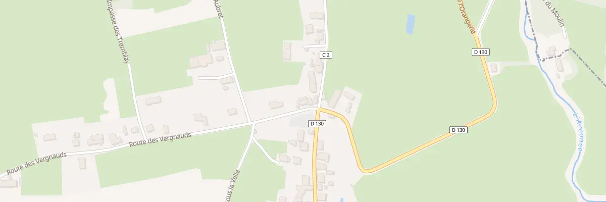 Plan du 16 Rte des Vergnauds à Montceaux-l’Étoile